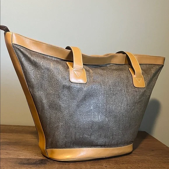 Gucci Brown and Tan Tote Bag - Picture 5 of 15